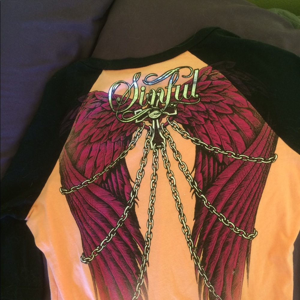 "Sinful" Shirt 🍂